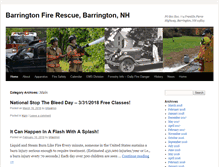 Tablet Screenshot of barringtonfire.org